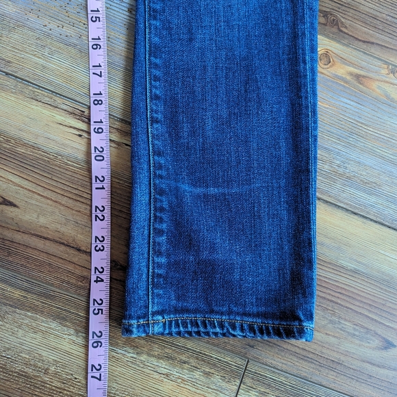 Citizens of Humanity Phoebe Slim Straight Cropped Denim Jeans Size 27 - Picture 14 of 15